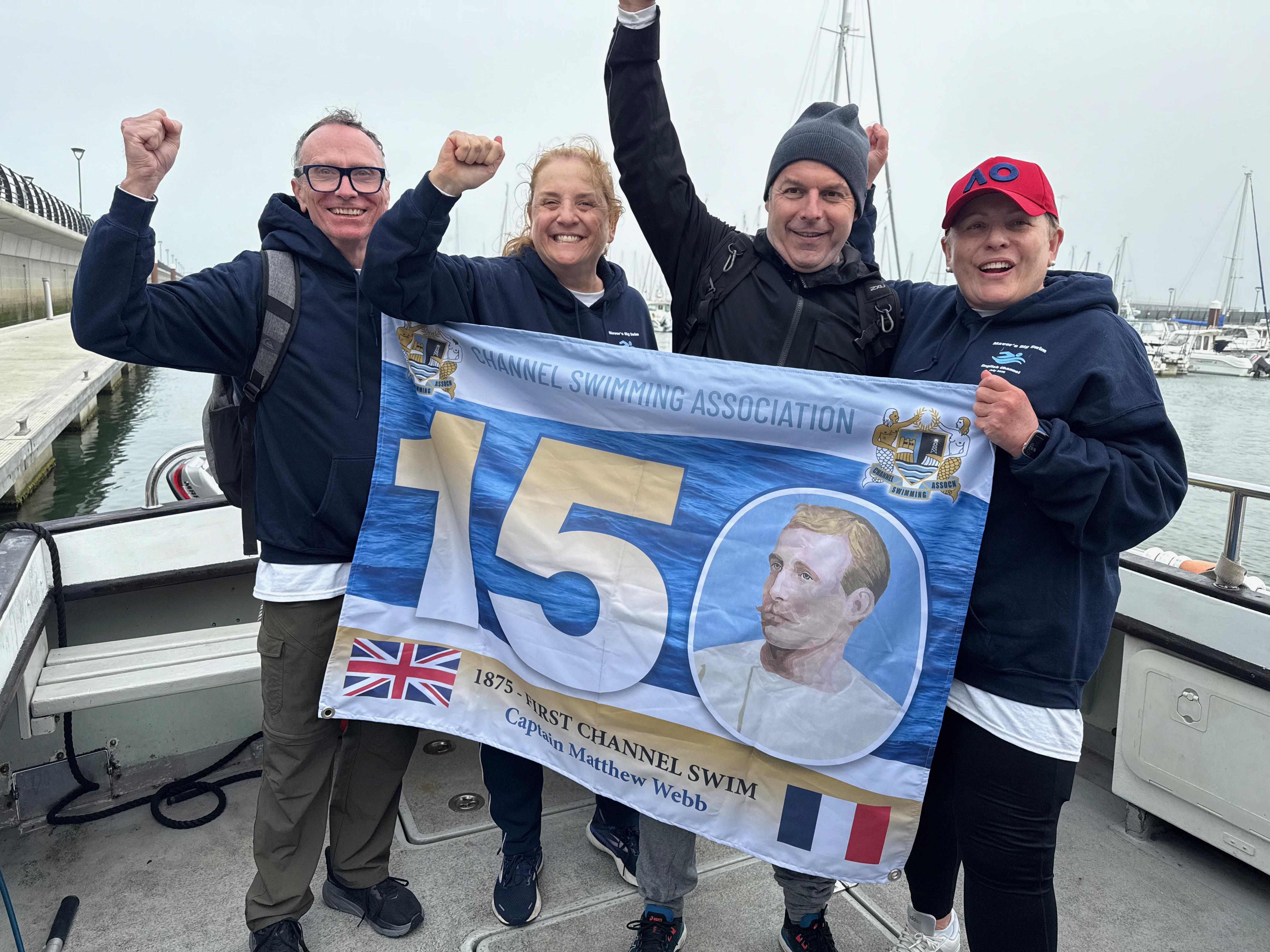 Across the English Channel: Andrew Maver’s 49-km leap of faith