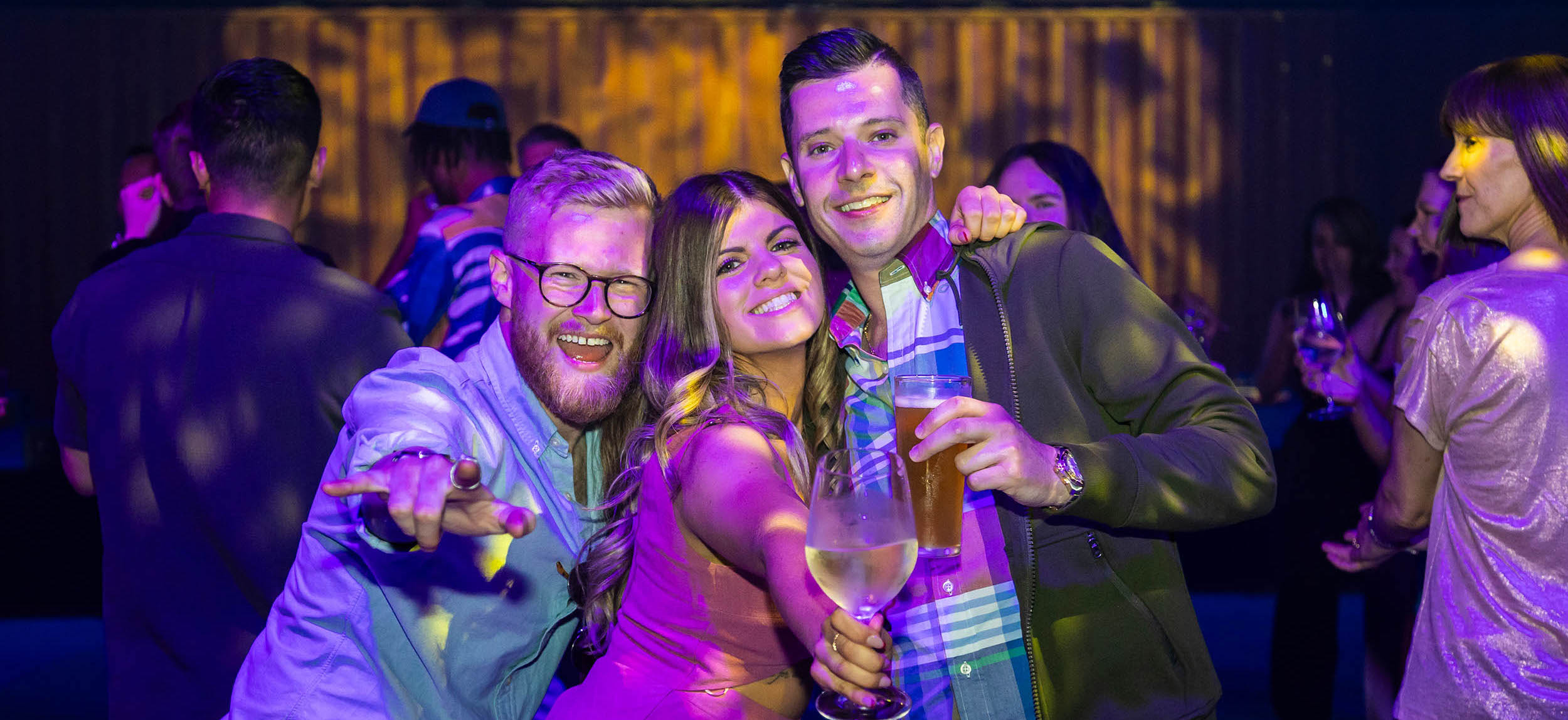 Out and about: Our team's Saturday night vibe